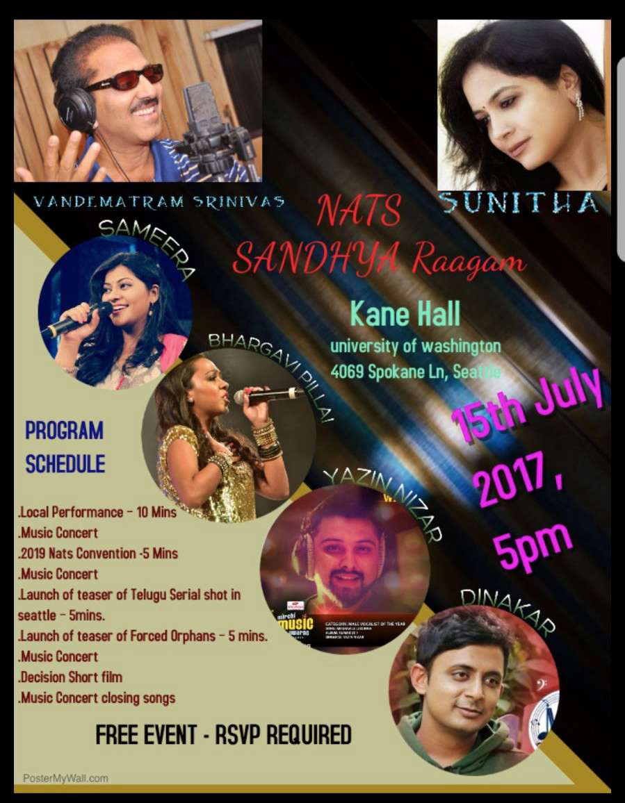 SANDHYA Raagam Musical Concert